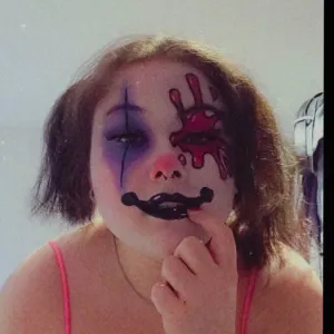Chubby Clown Girl Raven Morningstar