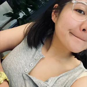 Here just you