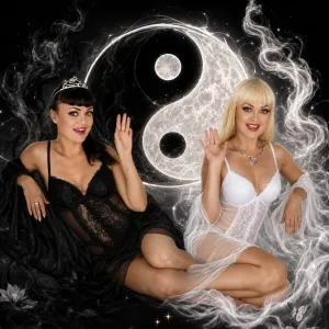 Kitty Tenebris & Cherry Blonde
