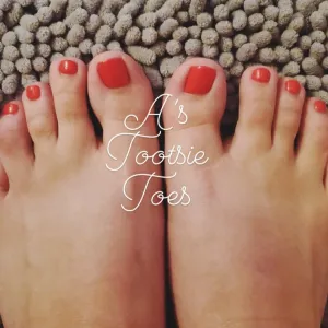 A's Tootsie Toes 💙