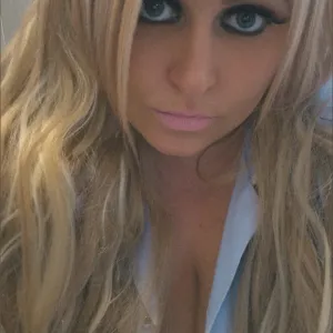 Busty blonde