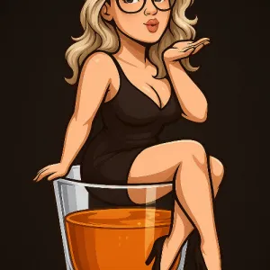 🥃 Whiskey Doll | You sip. I swallow.